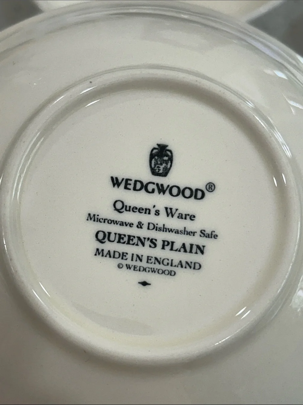 Wedgewood Queen's Ware Queen's Plain Set of 6 Cereal Bowls - Made in England